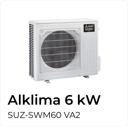 Alklima 6 kW - SUZ-SWM60 VA2- Fiche