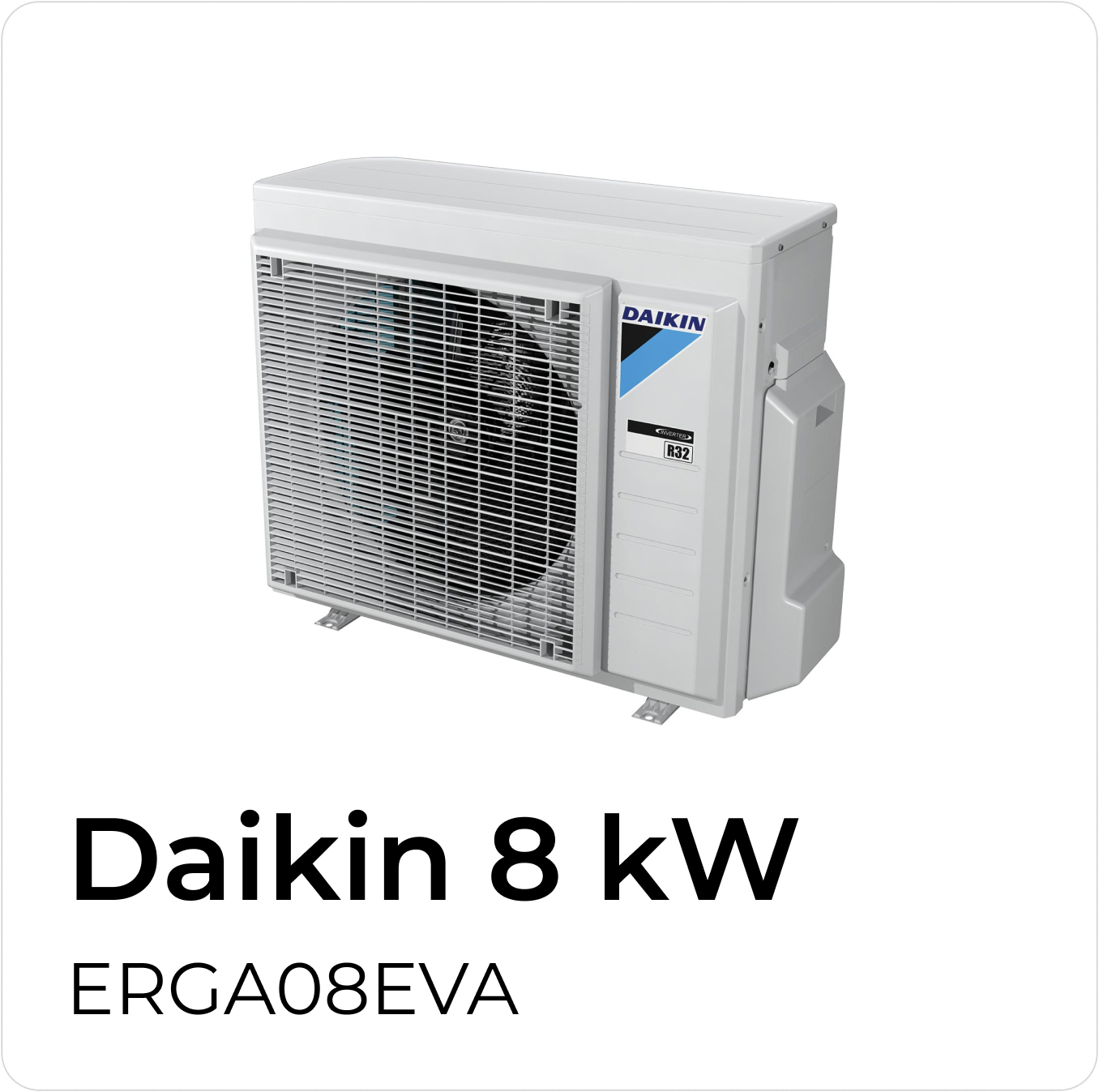Daiking 8 kW - ERGA08EVA - Fiche-1