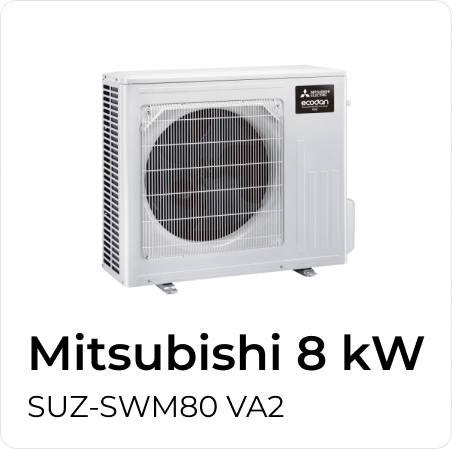 Mitsubishi 6 kW - SUZ-SWM60 VA2- Fiche-1