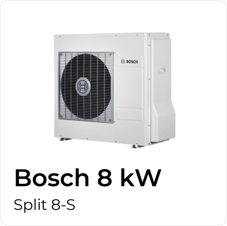 Nibe 8 kW - Split 8-S - Fiche