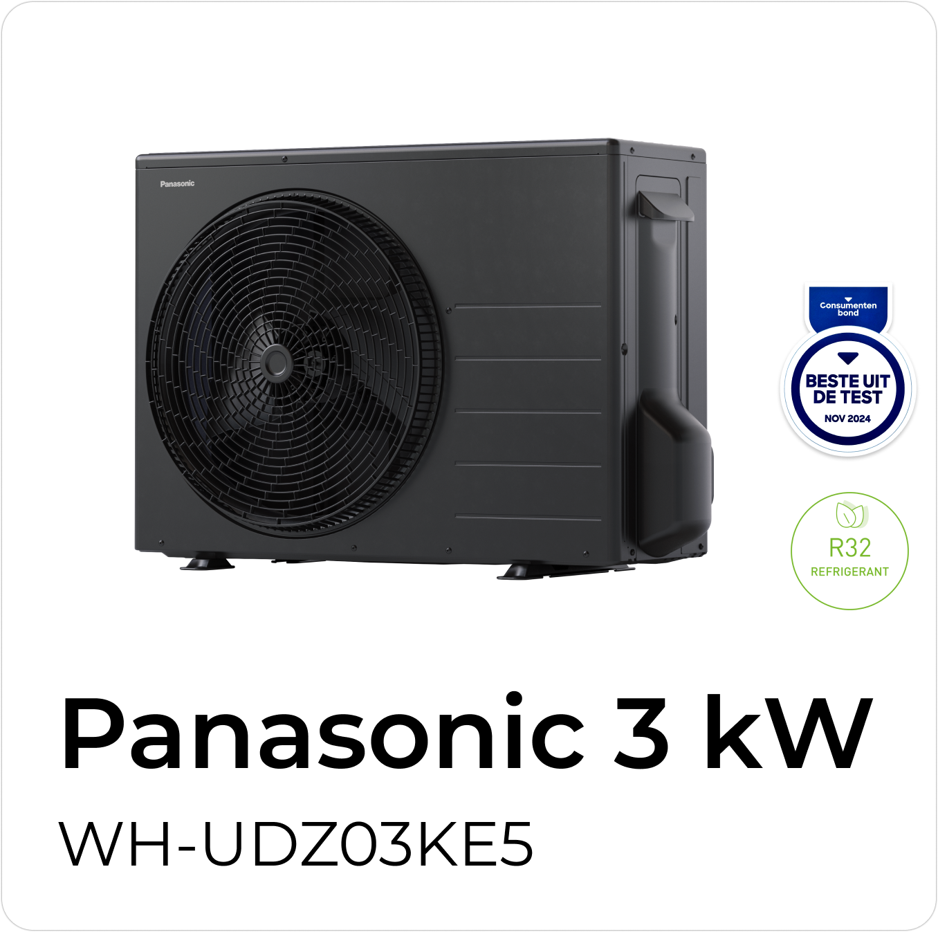 Panasonic 3 kW R32 - Fiche