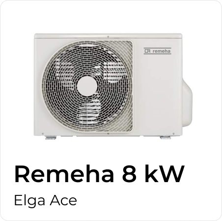 Remeha 8 kW - Elga Ace- Fiche